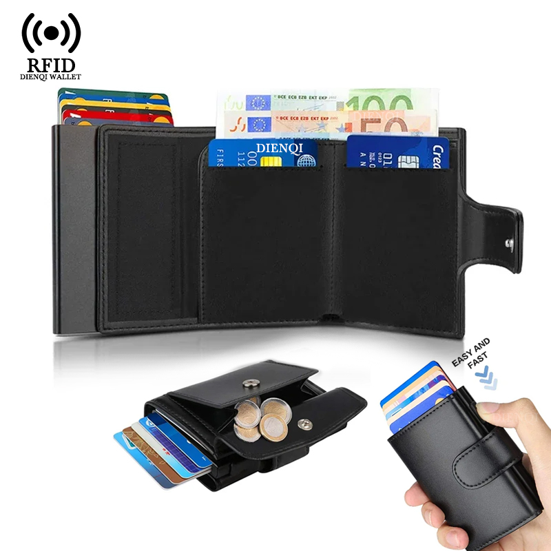 Metal Business Card Case Rfid  - Index Card Holder ulasan dan harga