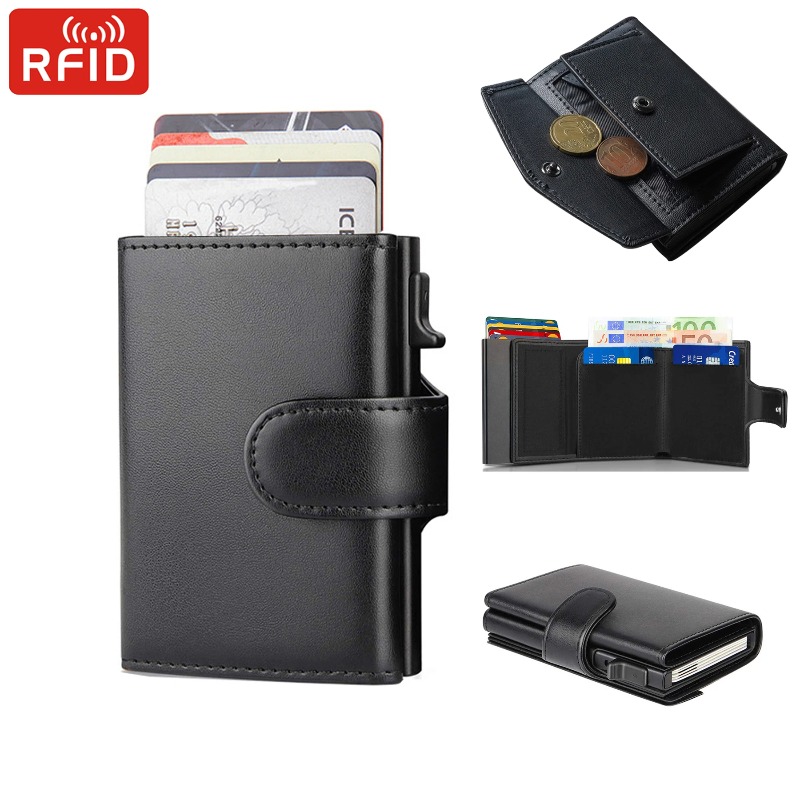 Metal Business Card Case Rfid  - Index Card Holder ulasan dan harga