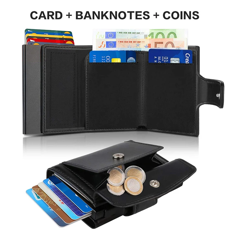 Metal Business Card Case Rfid  - Index Card Holder ulasan dan harga