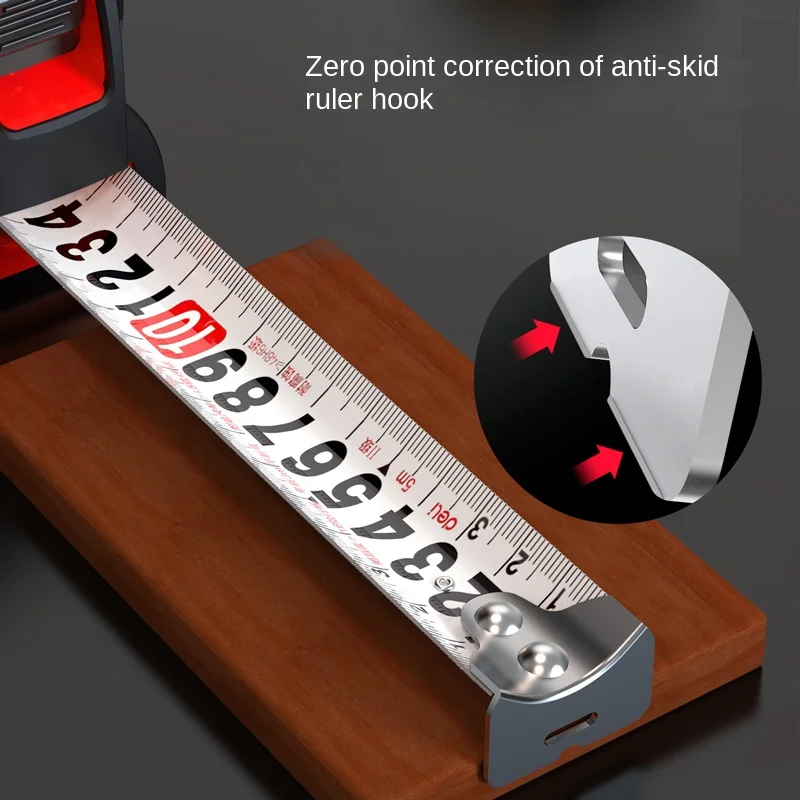 Deli 5/7.5M Thicken Carbon Ste - Tape Dispenser Weighted ulasan dan harga