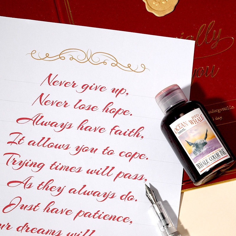 Banmi Whale Series Fountain Pe - Fountain Pen Bottled Ink ulasan dan harga