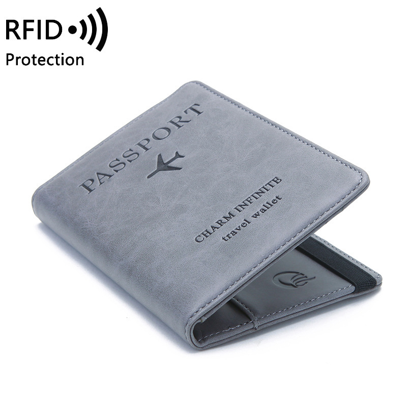 Unisex PU Leather Passport Hol - Index Card Holder ulasan dan harga