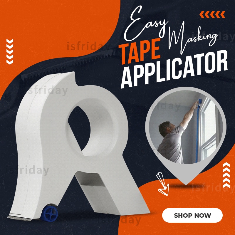 Painter Masking Tape Applicato - Tape Dispenser Weighted ulasan dan harga