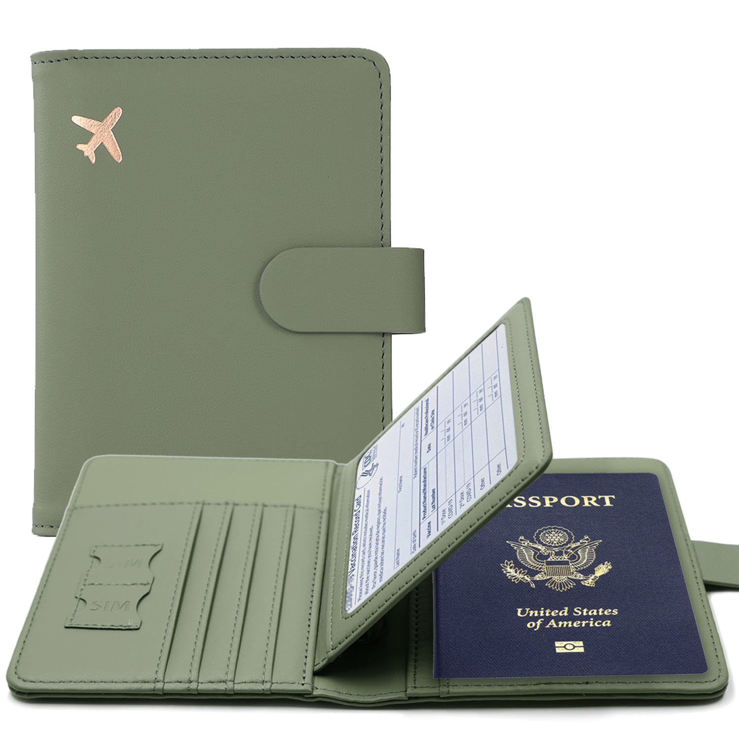 RFID Passport Cover Case Passp - Index Card Holder ulasan dan harga