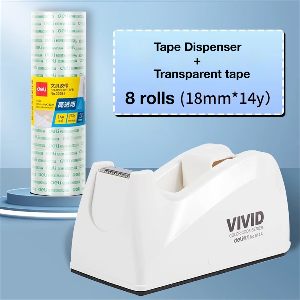 1-Pack Desktop Tape Dispenser  - Tape Dispenser Weighted ulasan dan harga