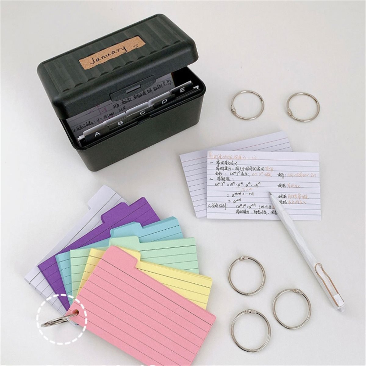 828 Mega Sale 3x 5 Index Card  - Card Index Box ulasan dan harga