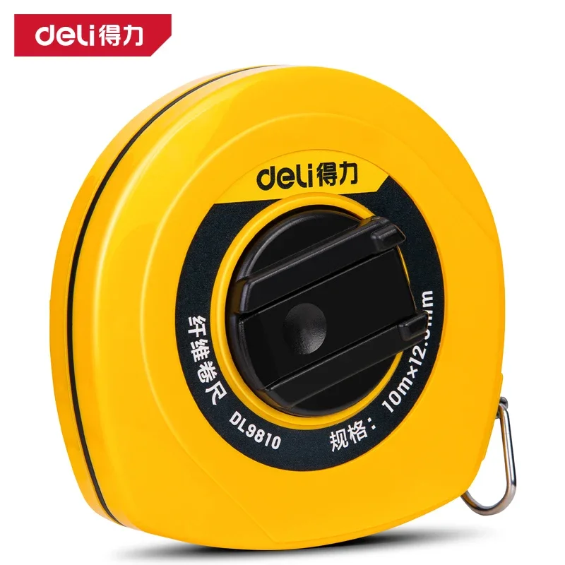 Deli 10/20/30/50m ABS Fiber Le - Tape Dispenser Weighted ulasan dan harga