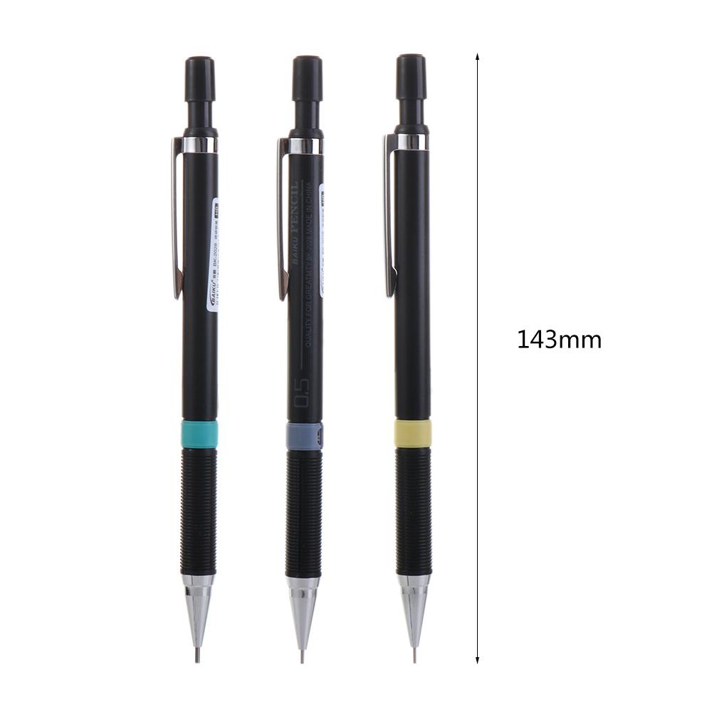 Metal Pencil 0.3 0.5 0.7 0.9 M - Mechanical Pencil 0.3 ulasan dan harga