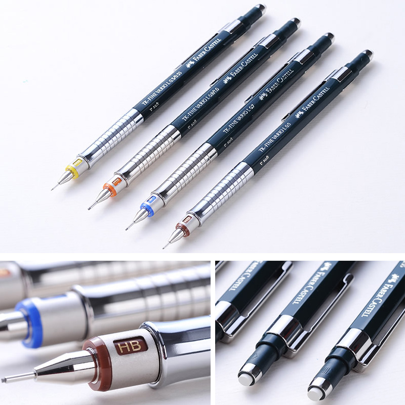 Faber Castell Tk Fine Vario L  - Mechanical Pencil 0.3 ulasan dan harga