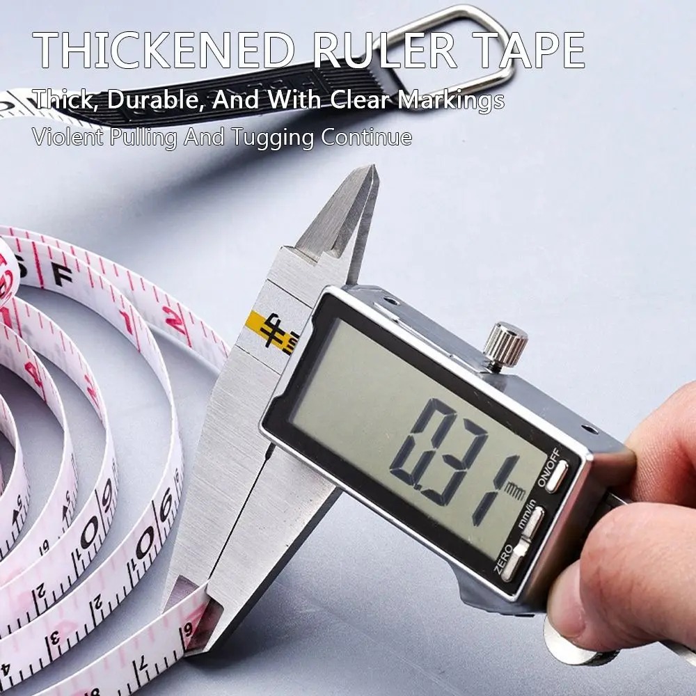 Red Measuring Tape 30m 50m Dou - Tape Dispenser Weighted ulasan dan harga